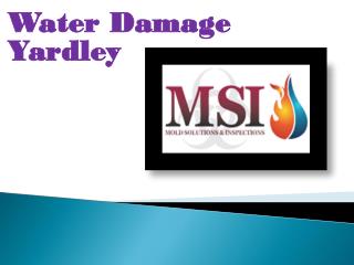 Water Damage Yardley