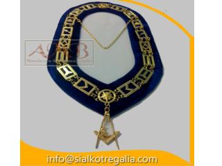 Blue Lodge chain collar SD jewels