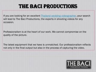 The Baci Productions