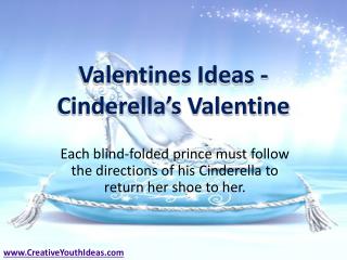 Valentines Ideas - Cinderella’s Valentine