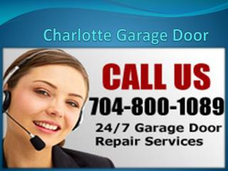 Charlotte Garage Doors - Repair