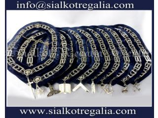 Blue Lodge Chain collar Silver