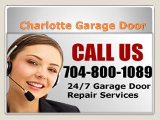 Charlotte Garage Door - Installation & Spring Repair