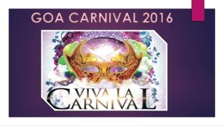 Goa Carnival 2016