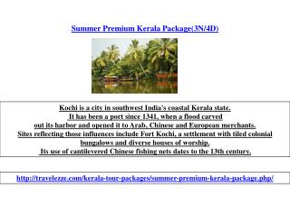 Summer Premium Kerala Package(3N/4D