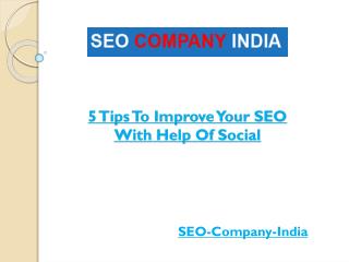 5 Tips To Improve Your SEO With Help Of Social Media