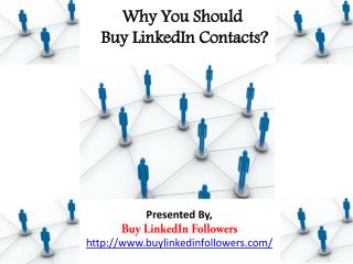 Why You Should Buy LinkedIn Contacts?