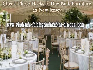 Check These Hacks to Buy Bulk Furniture in New Jersey