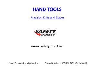 Precision Knife and Blades in safetydirect.ie