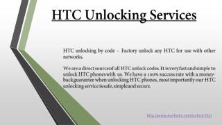 HTC Unlocking Services Toronto