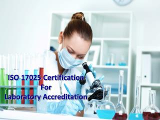 ISO 17025 Certification by Global Certification Consultancy