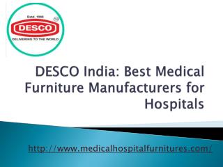 Medical Furniture Manufacturers