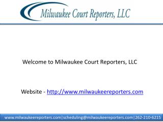 Court reporting firm in milwaukee