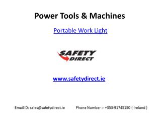 Portable Work Light in Ireland are at SafetyDirect.ie