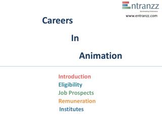 Careers In Animation