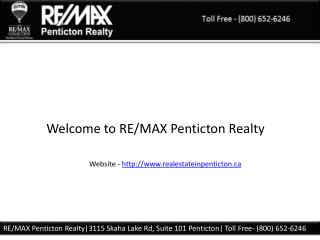 Penticton bc real estate