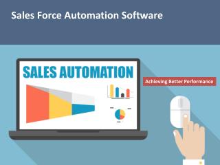 Sales Automation, Sales CRM Software