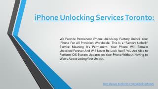 Best iPhone Unlocking Services Toronto