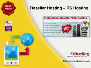 Reseller Hosting - RS Hosting