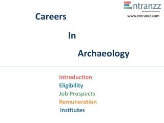Careers In Archaeology