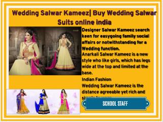 Wedding Salwar Kameez| Buy Wedding Salwar Suits online india
