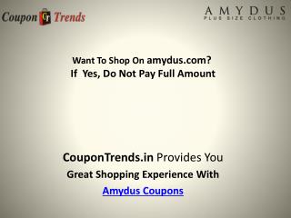 Amydus Coupons