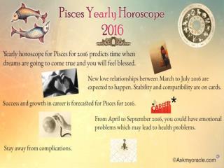 Pisces Horoscope 2016 | Free Yearly Love and Career Horoscope
