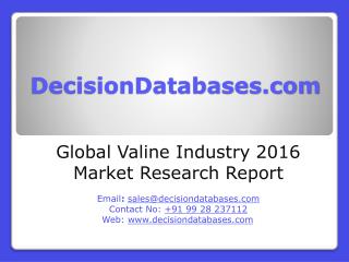 Global Valine Industry Sales and Revenue Forecast 2016