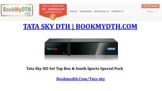 Tata Sky | TataSky Packages | Tata Sky New Dth Connection