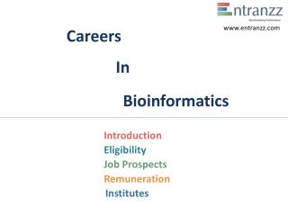 Careers In Bioinformatics