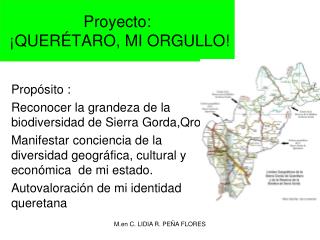 Proyecto : ¡QUERÉTARO, MI ORGULLO!