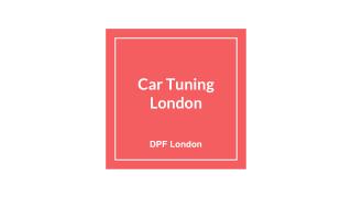 Information About Car Tuning London