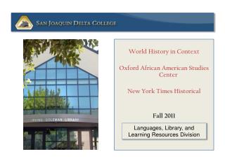 World History in Context Oxford African American Studies Center New York Times Historical