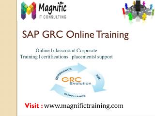 SAP GRC ONLINE TRAINING IN USA|UK|CANADA