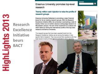 Research Excellence Initiative beurs BACT