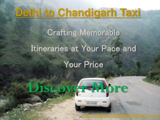 Tempo Traveller Delhi to Chandigarh - Delhi to Chandigar Taxi