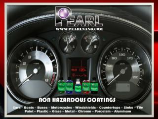 The high quality, high gloss, non-solvent, Pearl Nano Coatings