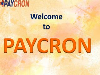 Paycron - What does It Offers