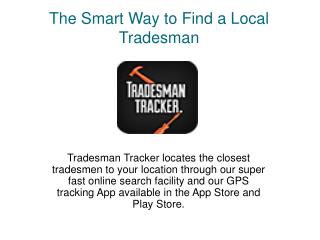 Tradesman Tracker