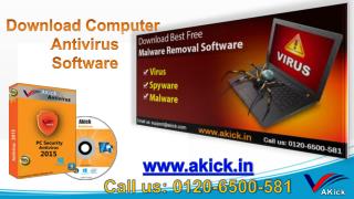 Akick - Free Best Computer Antivirus Software 2016