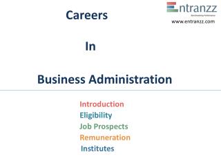 Careers In Business Administration