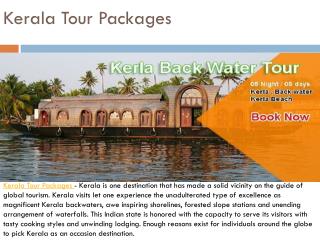 Kerala Tour Package - Awesome Nature