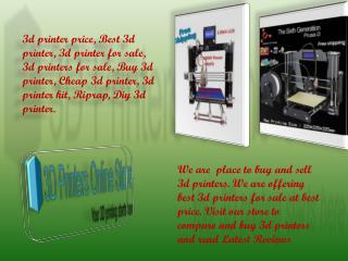 3D Printers for Sale at Best Prices