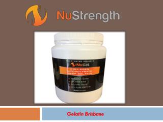 Gelatin Australia - NuStrength