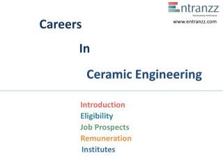 Careers In Ceramic Engineering