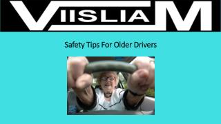 Safety Tips For Older Drivers