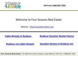 Ruidoso vacation rental homes