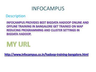 Hadoop Training Institutes Bangalore Marathahalli