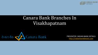 MICR code for Canara Bank Branches In Visakhapatnam