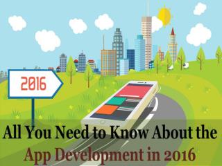 Read all the Important App Development Tips for 2016